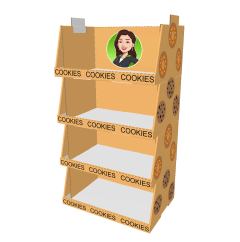 Modular display with trays