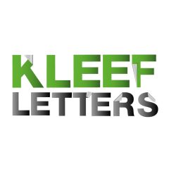 Kleefletters full color