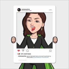 Socialmedia INST photo frame