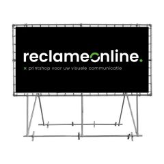 Mobiel Buizenframe voor spandoek 500 cm x 250 cm