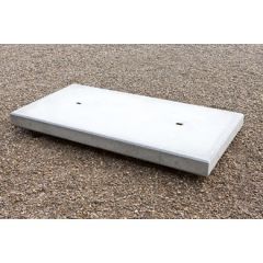 Betonvoet / Betonplaat 200 cm x 100 cm x 16 cm