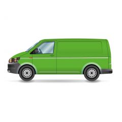 Belettering Kleine Bestelwagen Color Wrap