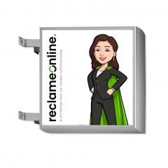 dubbelzijdige rechte lichtbak ReclameOnline