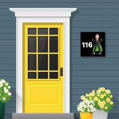 Plaque numéro de maison