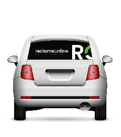 Autobelettering Achterruit